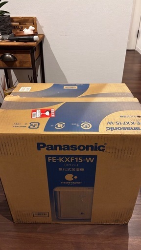 【新品】Panasonic 加湿器　 FE-KXF15-w 