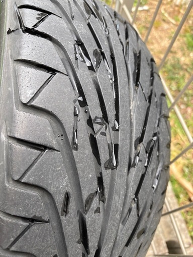 17インチアルミ&夏タイヤ PCD100 プリウス等に 215/45R17