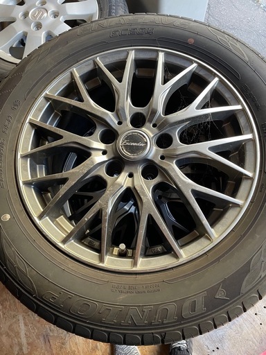 16インチ中古ホイール夏タイヤ付き (フェローズ) 南小樽のタイヤ 