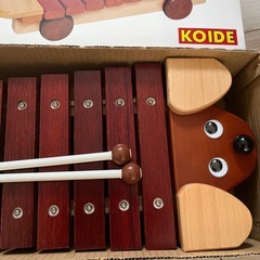 木のおもちゃ　赤ちゃん　子供　木琴の画像