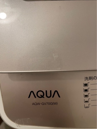 全自動洗濯機　2019年製