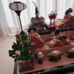お雛飾りの画像