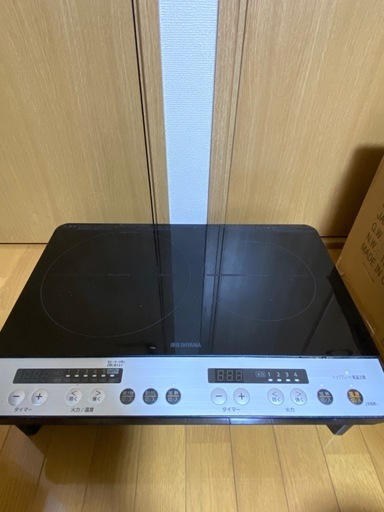 IRIS OHYAMA 2口IH ジャンク (るあ) 泉中央のキッチン家電の中古あげます・
