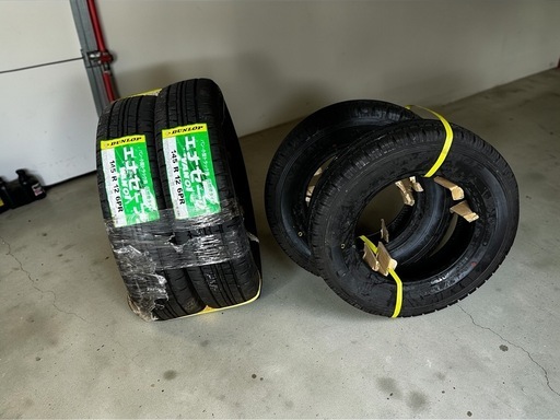 新品未使用 ダンロップ 軽トラック用タイヤ 145R12 6PR 4本セット 2021年製
