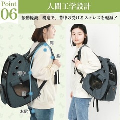 ペットキャリー リュックの画像