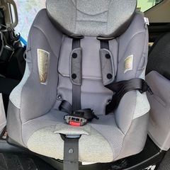 Aprica クルリラ R129対応 回転式チャイルドシート ISOFIX 新生児クッション未使用の画像