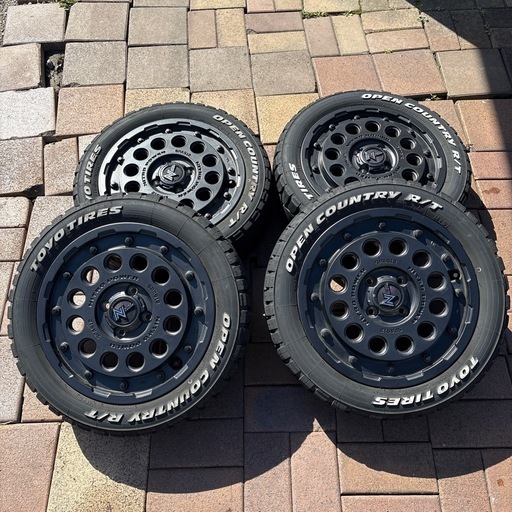 初代デリカミニ用ナイトロパワー ショットガン＋オープンカントリー15インチ
