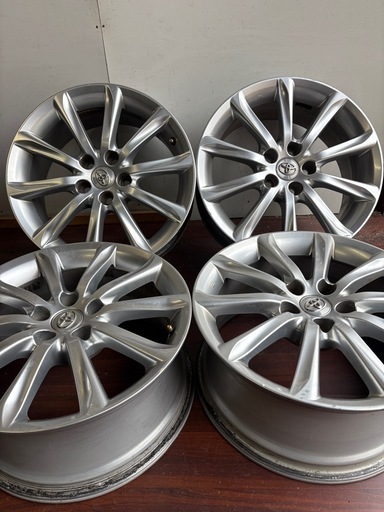 マークX純正18インチアルミホイール☆トヨタ車流用可能品