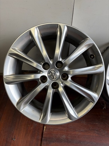 マークX純正18インチアルミホイール☆トヨタ車流用可能品