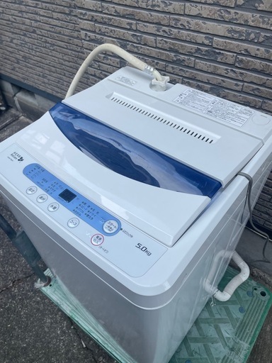 洗濯機　ホワイト