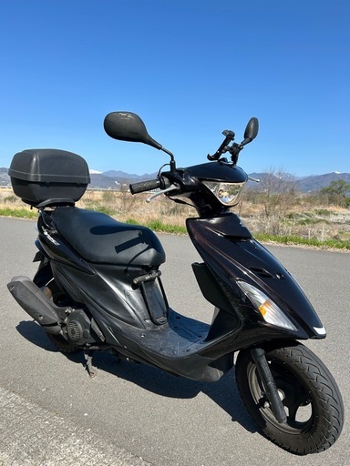 アドレスv125S リミデッド通勤快速　快適車両リアボックス付き　松代町より配送可　　
