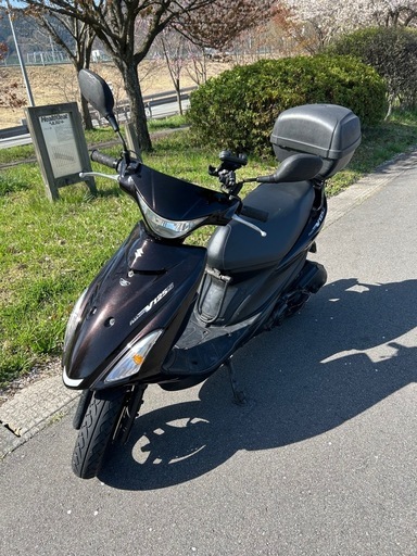 アドレスv125S リミデッド通勤快速　快適車両リアボックス付き　松代町より配送可　　
