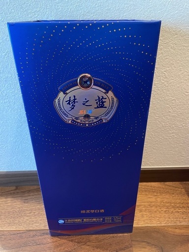夢之蓝 52度 未開封 中国酒 白酒 乐享版　正規品750ml