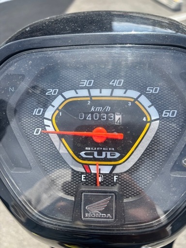 【取引中】ホンダ スーパーカブ50 AA04 値下げ交渉歓迎 低走行  実働 セル一発始動 自賠責付き（R10年2月まで）通勤・通学に最適な原付