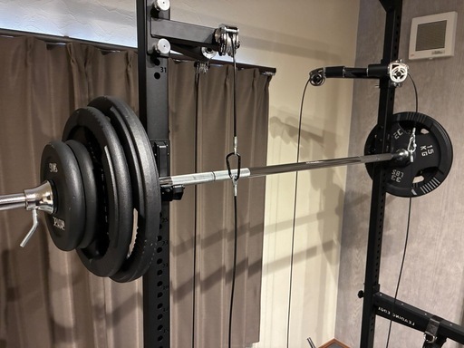 バーベル&シャフト(80kg)値下げ交渉歓迎