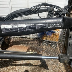 YANMAR製フロントローダー、最大積載量400kg  の画像