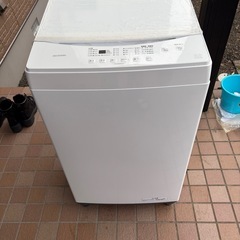 アイリスオーヤマ縦型洗濯機6キロ2023年式 (takuaka) 東区役所前の生活 