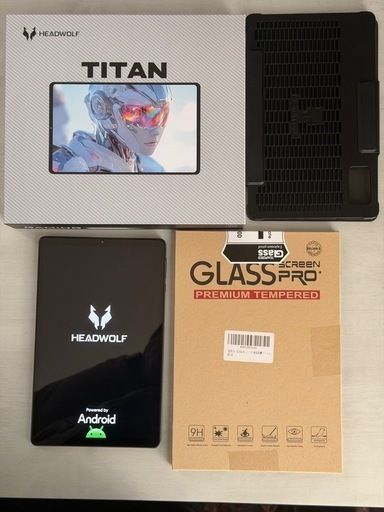 【ほぼ新品】HEADWOLF TITAN 1 タブレット 本体+保護フィルム新品