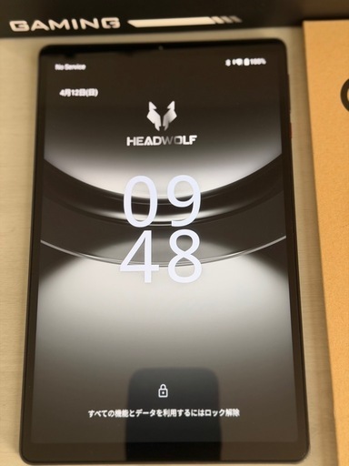 【ほぼ新品】HEADWOLF TITAN 1 タブレット 本体+保護フィルム新品