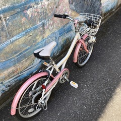 レア！女の子　キッズチャリ！20インチ×6速だー　整備済み。の画像