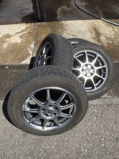 185/60R15タイヤホイール　23年　PCD100
