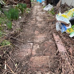 激安！レンガ、枕木の画像