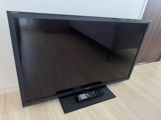 ★〖動作確認済&B-CASカード付〗SHARP AQUOS フルハイビジョン40V型 40インチ TV 液晶テレビ ワイド ディスプレイ　2013年モデル (LC-40H9)★