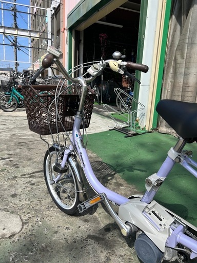 No.692 パナソニックかろやかライフEB BE-ENR836 電動アシスト三輪自転車整備済み