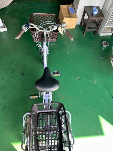 No.692 パナソニックかろやかライフEB BE-ENR836 電動アシスト三輪自転車整備済み