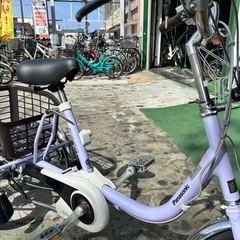 No.692 パナソニックかろやかライフEB BE-ENR836 電動アシスト三輪自転車整備済みの画像