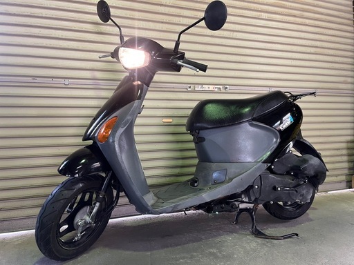【売約済】実働 BT新品 バリ溝 スズキ CA45A レッツ4 4スト原付 インジェクション スクーター