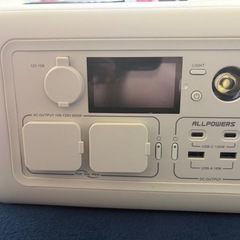 【未使用に近い】ALLPOWERS オールパワーズ ポータブル電源 R600の画像