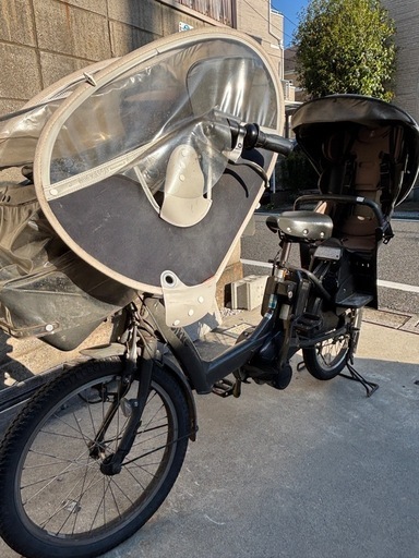 　電動自転車　子供のせ　ブリジストン　ビッケ