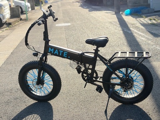電動自転車　ファットタイヤ　カスタム  MATE系 低走行　
