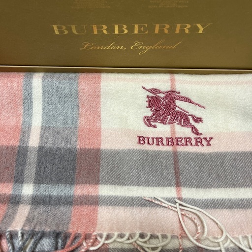 Burberry カシミヤ　マフラー