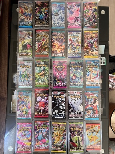 ポケモンカードパック多数！