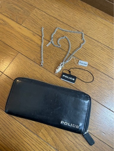 財布　ネックレス　POLICE ポリス　メンズ