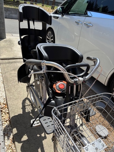 自転車のチャイルド　前後　