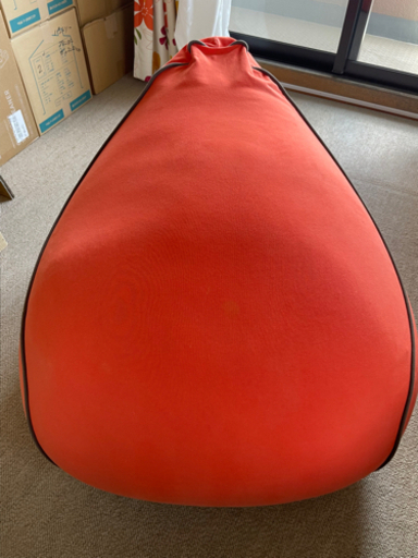 【美品】Yogibo Max レッド 直接引き取り限定