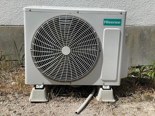 譲りました　程度良好　エアコン 6畳用 2.2kw 配管付き