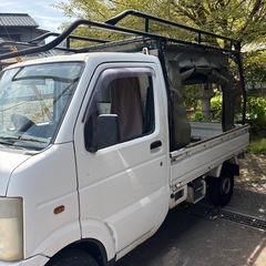 キャリイ DA63T カスタム 幌付き ハードカーゴ仕様 キャンプ仕様　キャンピングカーの画像