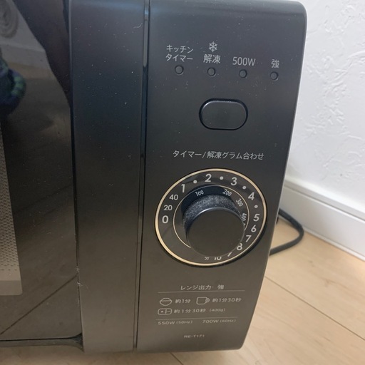 シャープ製電子レンジ