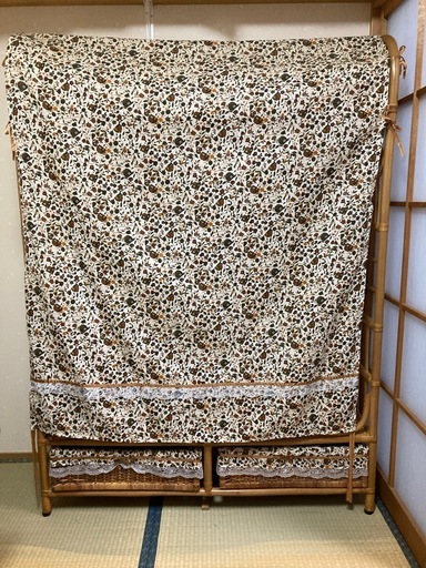 籐　ハンガーラック