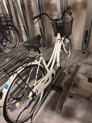 自転車　カゴつき