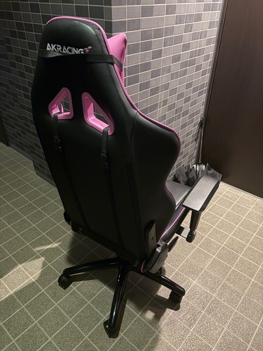 AKRacing ゲーミングチェア ピンク