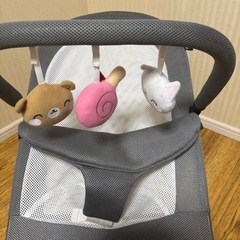 バウンサー　スマートエンジェル　西松屋　おもちゃ付き メッシュ
の画像