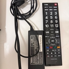 TOSHIBA  リモコン　液晶テレビ ジャンク品の画像
