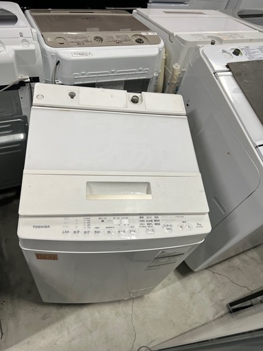 NO B621?福岡市内配送設置無料✨?AW-8D6-W 全自動洗濯機 ZABOON（ザブーン） グランホワイト [洗濯8.0kg /