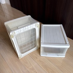 衣装ケース２個セットの画像