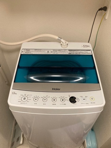 5.5Kg ハイアール 洗濯機 JW-C55A 2017年製 (たかひこ) 間々田の生活 